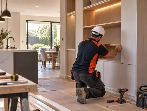 Residential interior construction and finishing services